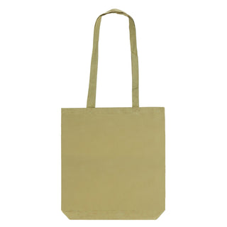 Cotton Khaki Tote Bag