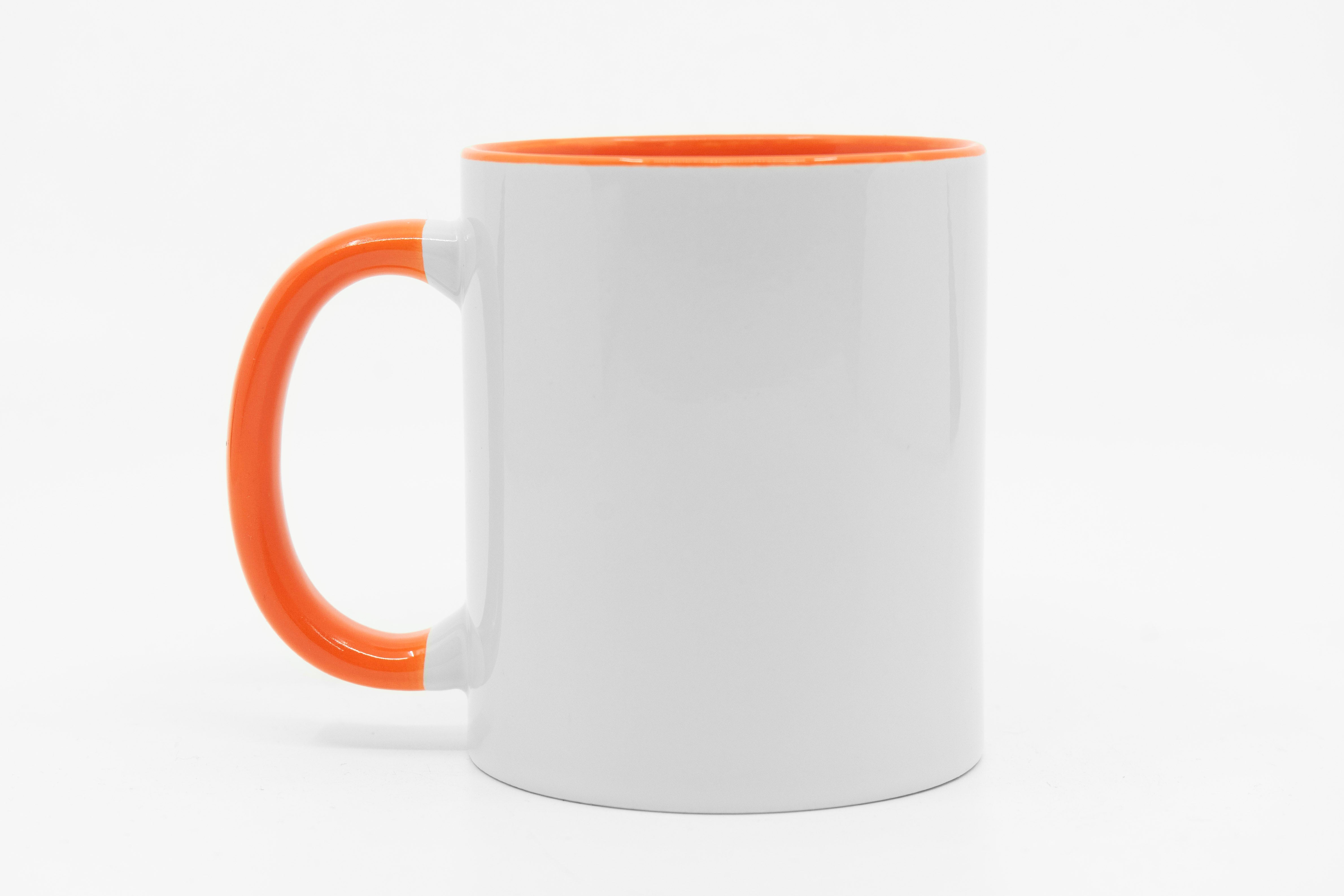 Orange Ceramic Mug