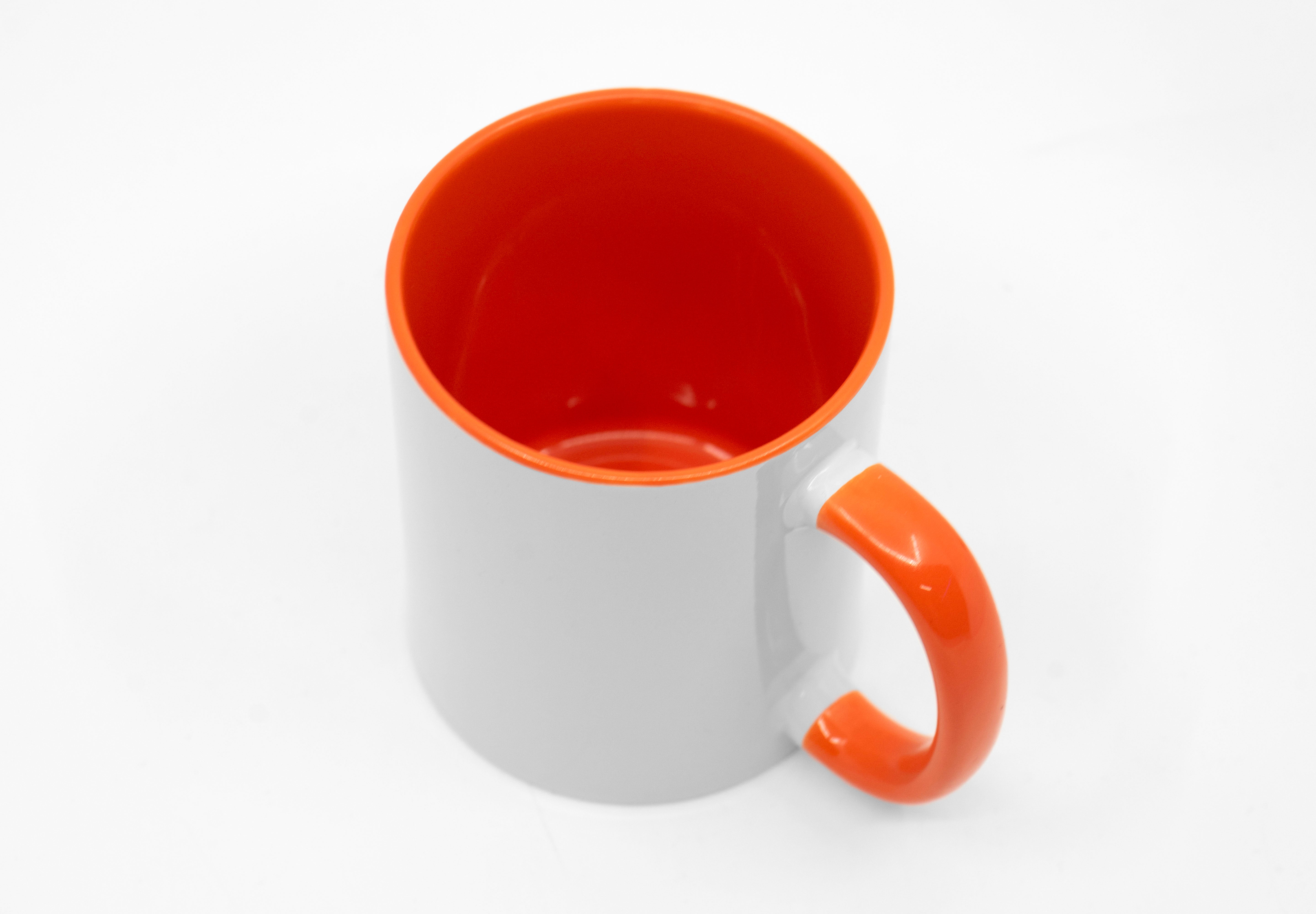 Orange Ceramic Mug