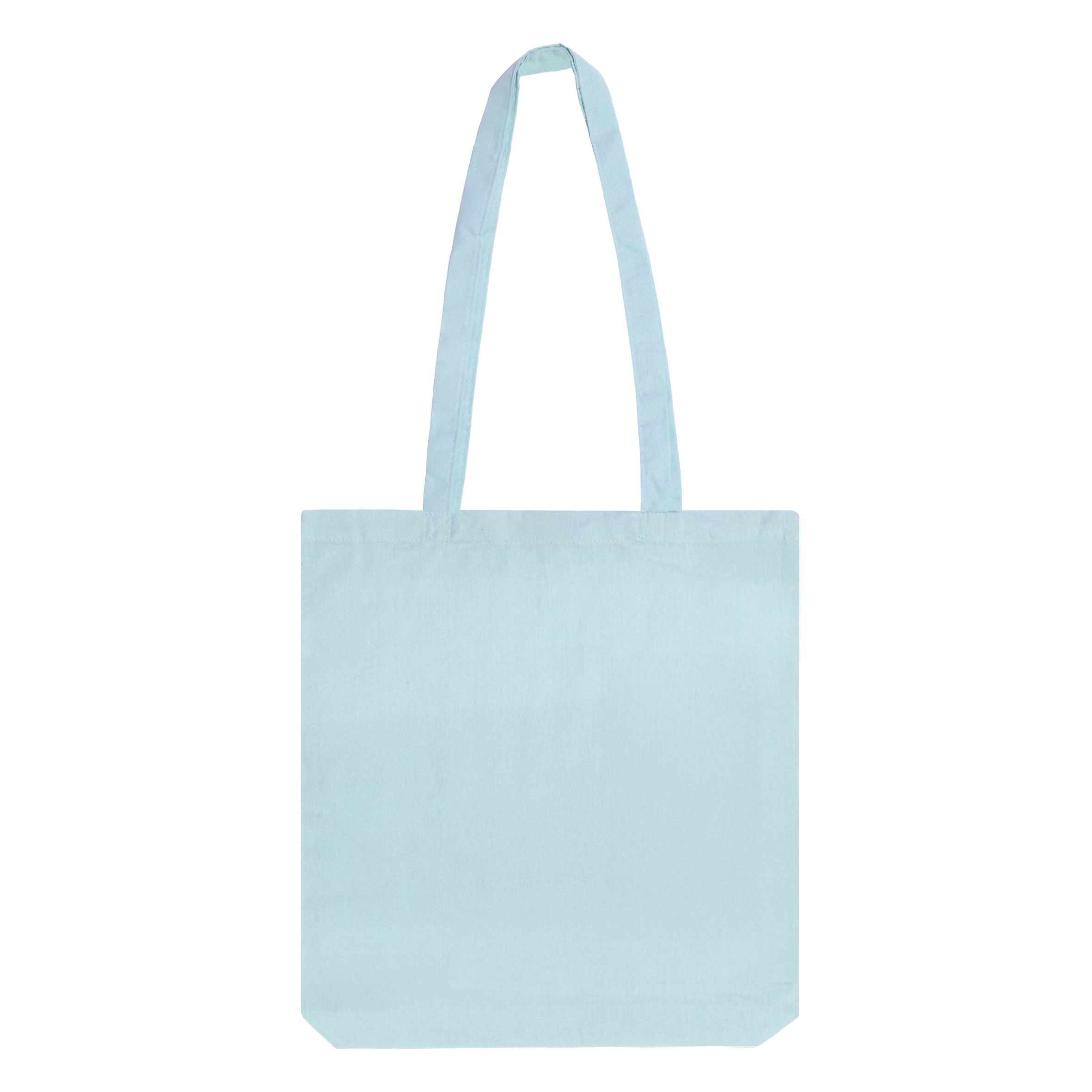 Cotton Sky Blue Tote Bag